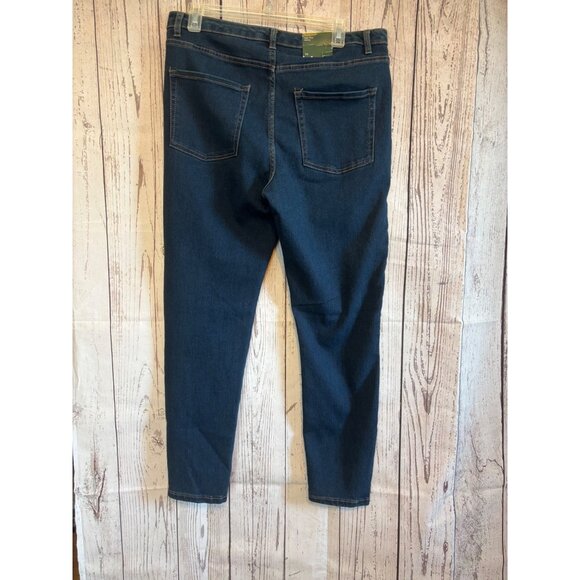 Wild Fable NWT Dark Denim Skinny Denim Jeans Size 14 - Picture 4 of 10
